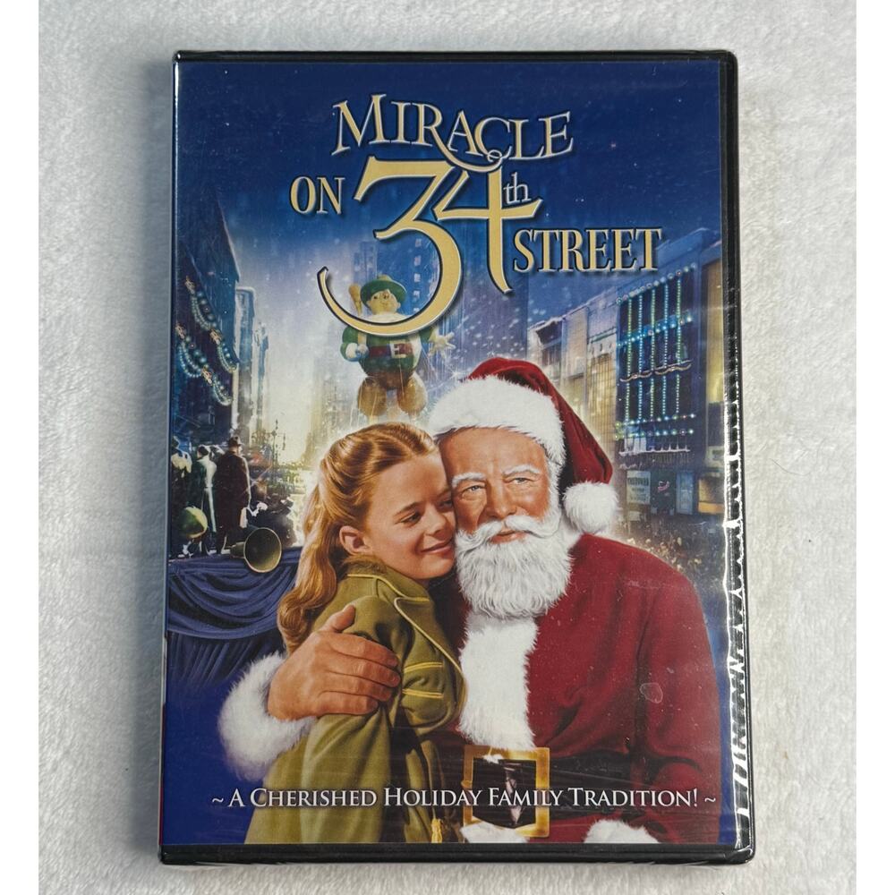 Miracle on 34th Street DVD New Sealed Full‎ Screen 2-Disc Colorized Edition